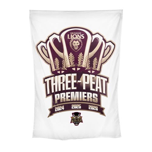 Brisbane Lions 2026 Wall Flag