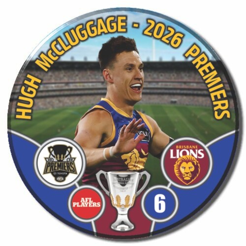 Brisbane Lions 2026 Premiers Badge - McCLUGGAGE