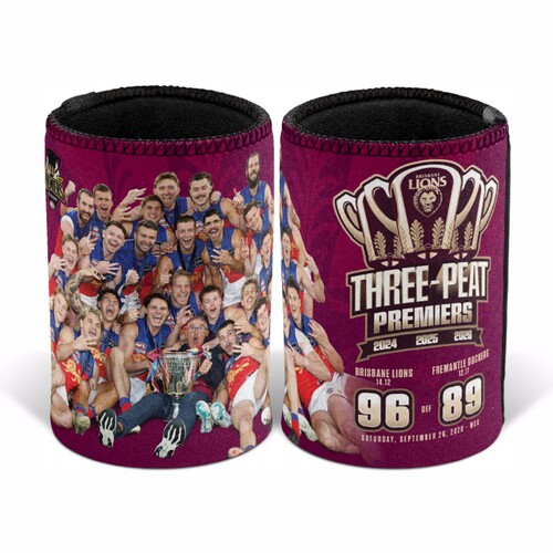 Brisbane Lions 2026 Premiers Photo Stubby Holder