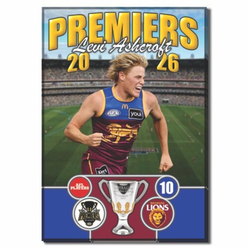 Brisbane Lions 2026 Premiers Magnet - ASHCROFT L