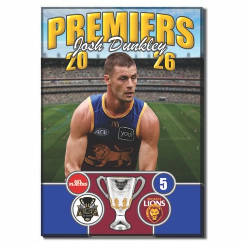 Brisbane Lions 2026 Premiers Magnet - DUNKLEY