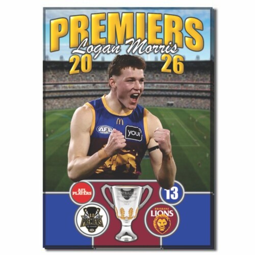 Brisbane Lions 2026 Premiers Magnet - MORRIS
