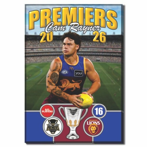 Brisbane Lions 2026 Premiers Magnet - RAYNER