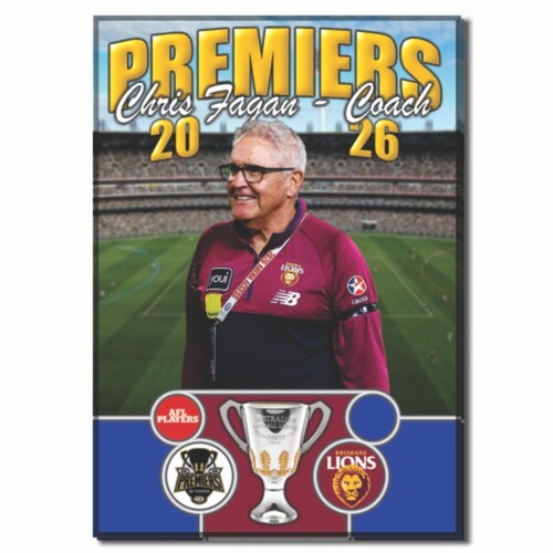Brisbane Lions 2026 Premiers Magnet - FAGAN