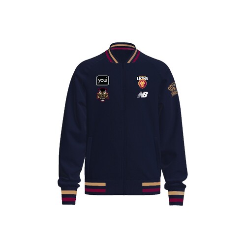 Brisbane Lions 2026 Premiers New Balance Mens Bomber Jacket 