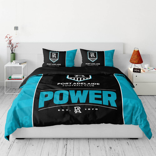 Port Adelaide Power Double Doona Cover