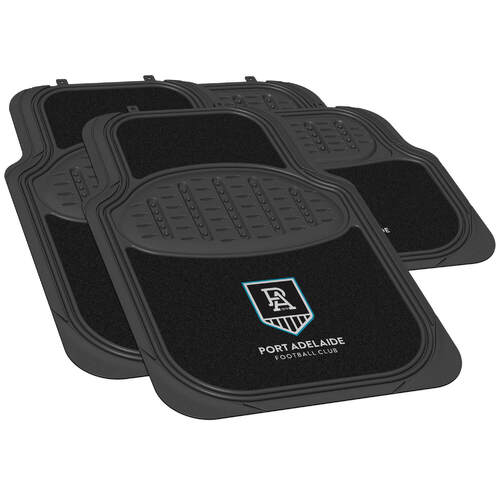 Port Adelaide Power Car Floor Mats