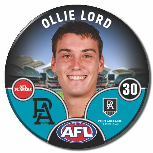Port Adelaide Power 2025 Player Pin Badge - LORD