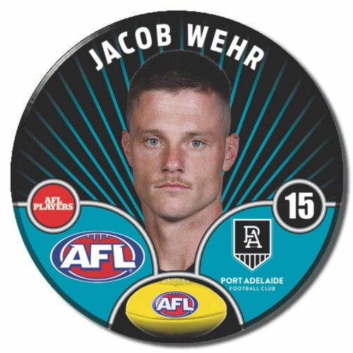 Port Adelaide Power 2026 Player Pin Badge - WEHR
