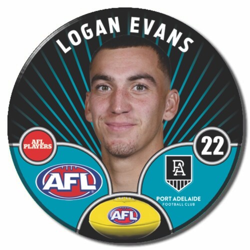 Port Adelaide Power 2026 Player Pin Badge - EVANS