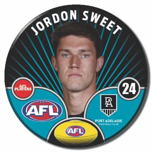 Port Adelaide Power 2026 Player Pin Badge - SWEET