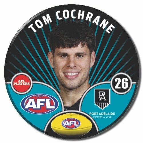 Port Adelaide Power 2026 Player Pin Badge - COCHRANE