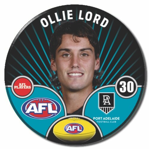 Port Adelaide Power 2026 Player Pin Badge - LORD