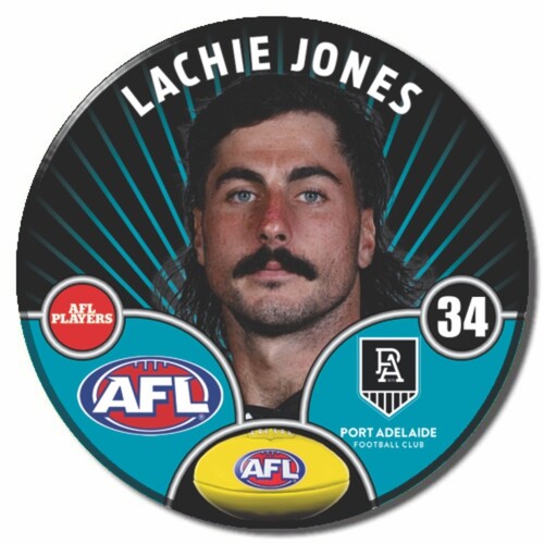 Port Adelaide Power 2026 Player Pin Badge - JONES