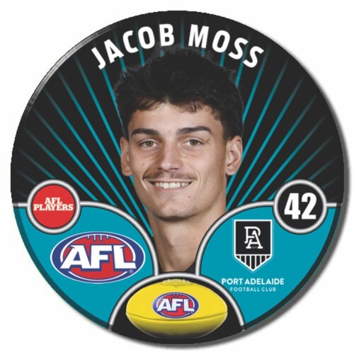 Port Adelaide Power 2026 Player Pin Badge - MOSS