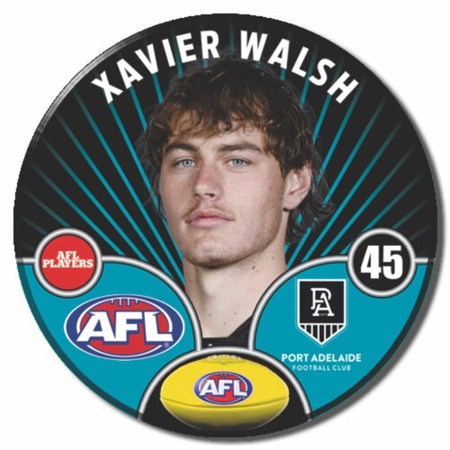 Port Adelaide Power 2026 Player Pin Badge - WALSH