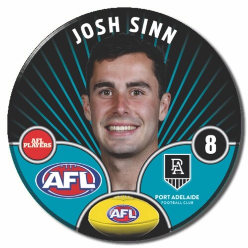 Port Adelaide Power 2026 Player Pin Badge - SINN