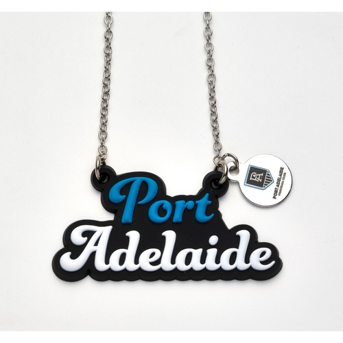 Port Adelaide Power Script Necklace