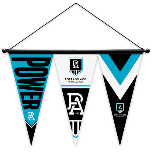 Port Adelaide Power Set of 3 Pennants