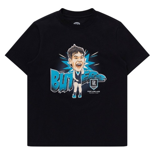 Port Adelaide Power Zac Butters Youths Henrik Tee