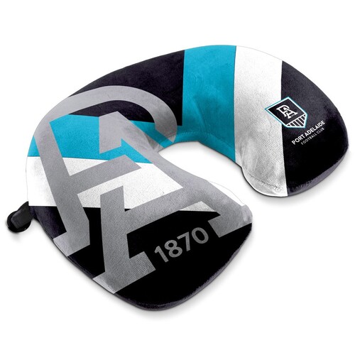 Port Adelaide Power Travel Pillow