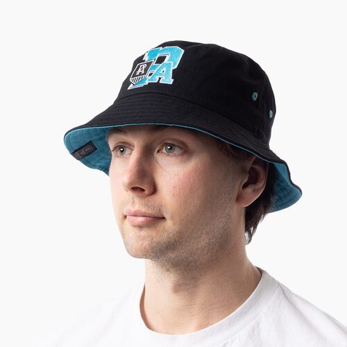 Port Adelaide Power Adults Letter Graphic Bucket Hat