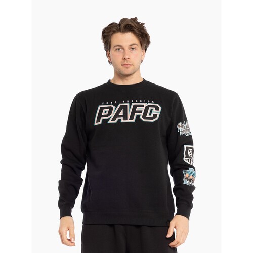 Port Adelaide Power Mens Multi Logo Crew