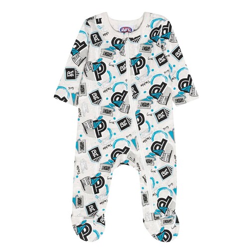 Port Adelaide Power Baby Go Team Onesie