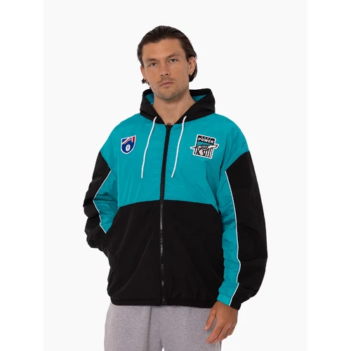 Port Adelaide Power Mens Throwback Logo Spray Jacket
