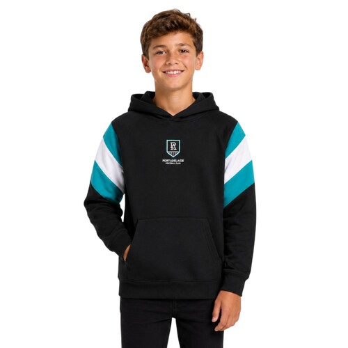 Port Adelaide Power Youths Boxy Fit Hoodie 