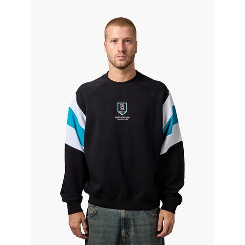 Port Adelaide Power Unisex Splice Crew 