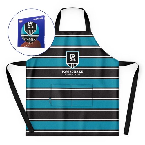 Port Adelaide Power Snagged BBQ Apron