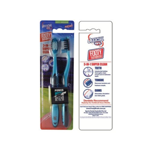 Port Adelaide Power Toothbrush Twin Pack