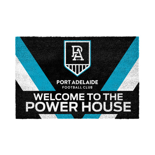 Port Adelaide Power Printed Door Mat