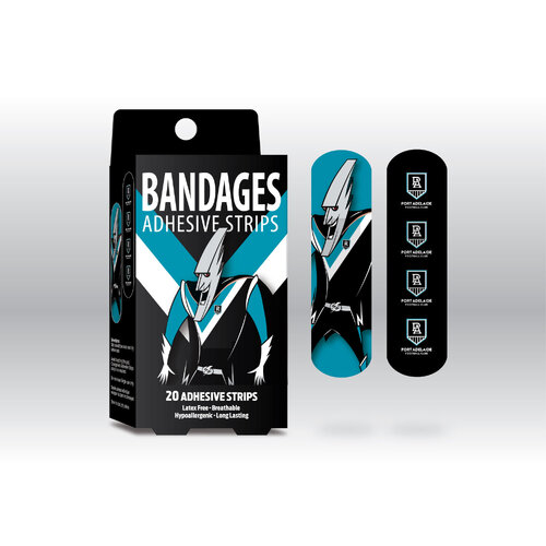 Port Adelaide Power Mascot Adhesive Bandages