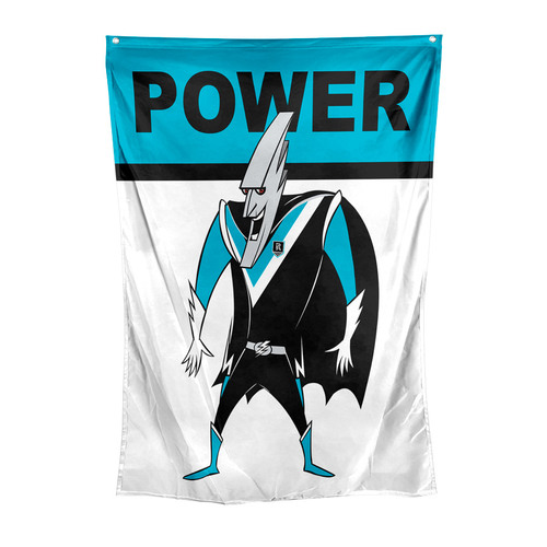 Port Adelaide Power Retro Wall Flag