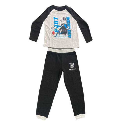 Port Adelaide Power Kids Raglan Cuffed PJ Set