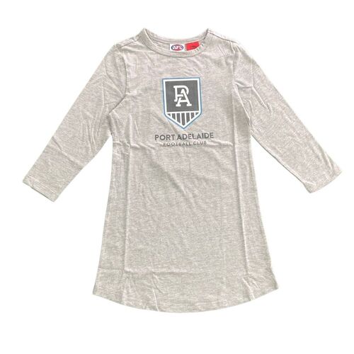 Port Adelaide Power Girls Long Sleeve Night Dress Members Only