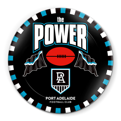 Port Adelaide Power Melamine Snack Plate
