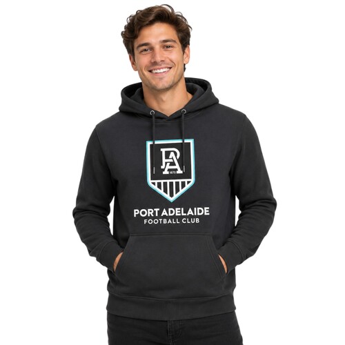 Port Adelaide Power Mens Basic Logo Hood