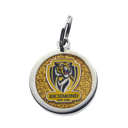 Richmond Tigers Engravable Pet Tag
