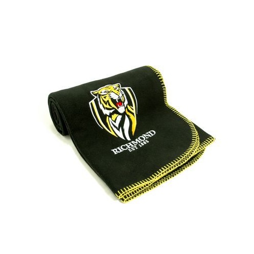Richmond Tigers Polar Fleece Throw Rug