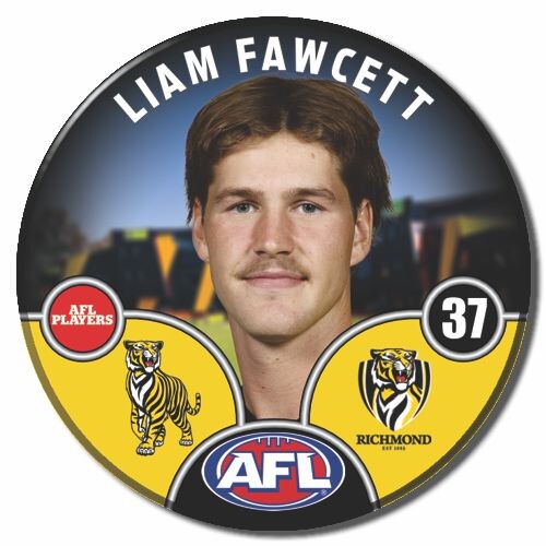 Richmond Tigers 2025 Player Pin Badge - FAWCETT