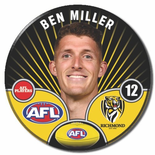 Richmond Tigers 2026 Player Pin Badge - MILLER