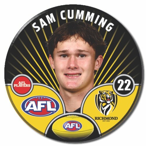 Richmond Tigers 2026 Player Pin Badge - CUMMING