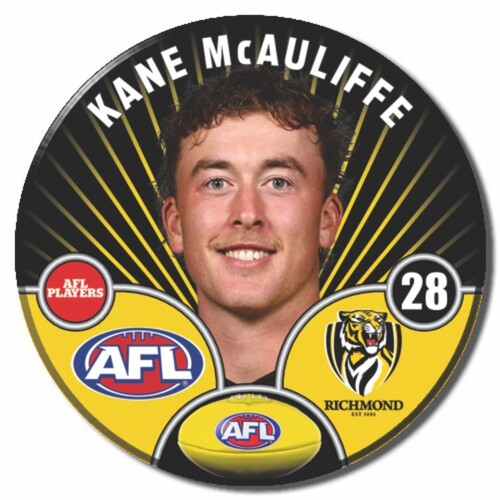 Richmond Tigers 2026 Player Pin Badge - MCAULIFFE
