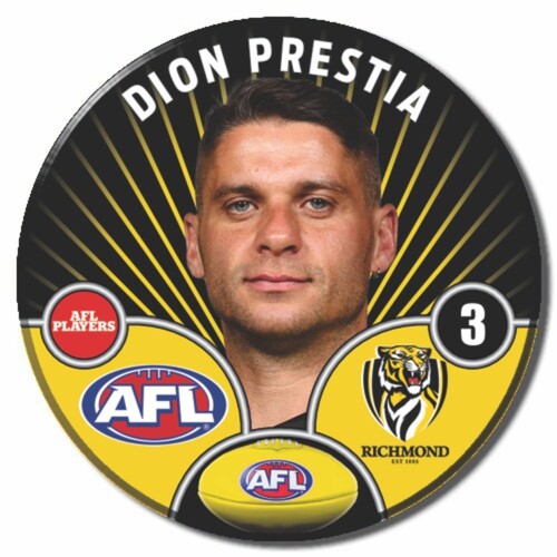 Richmond Tigers 2026 Player Pin Badge - PRESTIA