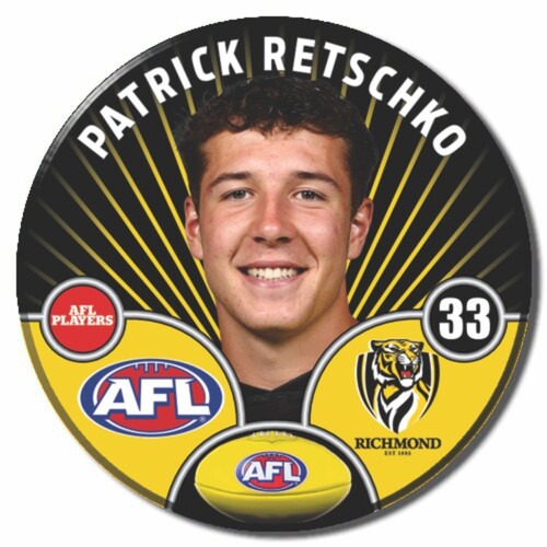 Richmond Tigers 2026 Player Pin Badge - RETSCHKO