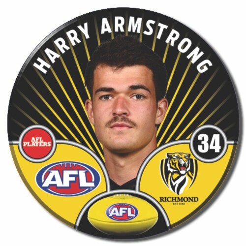 Richmond Tigers 2026 Player Pin Badge - ARMSTRONG