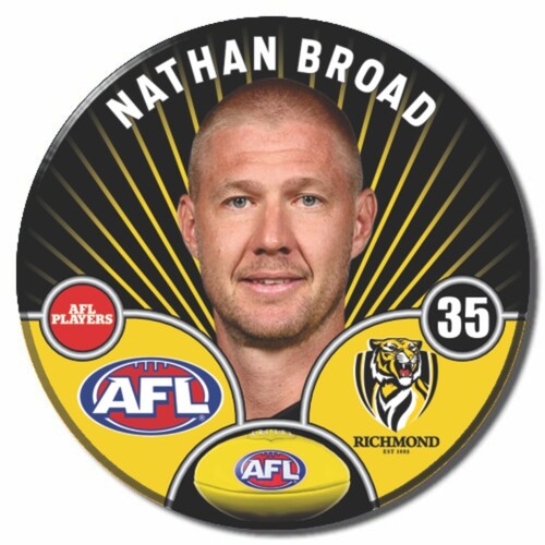 Richmond Tigers 2026 Player Pin Badge - BROAD